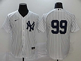 Yankees 99 Aaron Judge White 2020 Nike Cool Base Replica Player Jersey,baseball caps,new era cap wholesale,wholesale hats